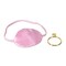 Pink Pirate Eye Patch w/Plastic Earring (Pack of 12)